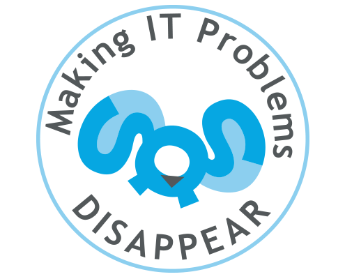 Making IT Problems DISAPPEAR tagline for Nagy Computer Consultants by Mindspin Studio