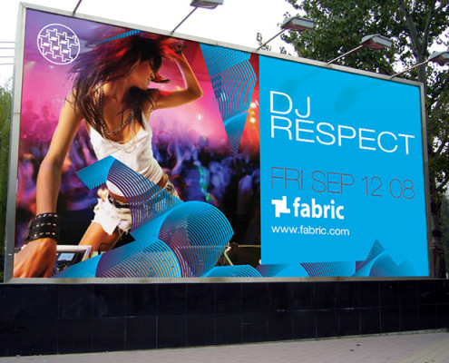 Graphic design for event billboard by Mindspin Studio