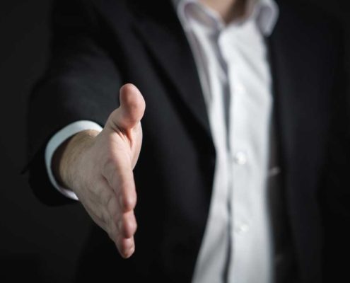 A sales consultant helps you build your sales team, the people for whom we design marketing materials