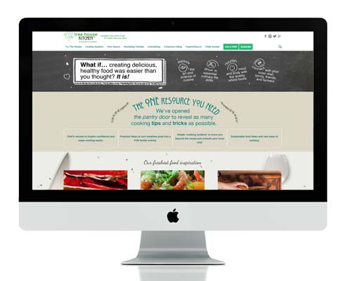 We designed this website as an online resource for cooking inspiration