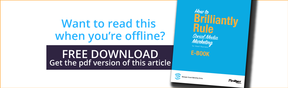 Going offline? Free download of How to Brilliantly Rule Social Media Marketing.