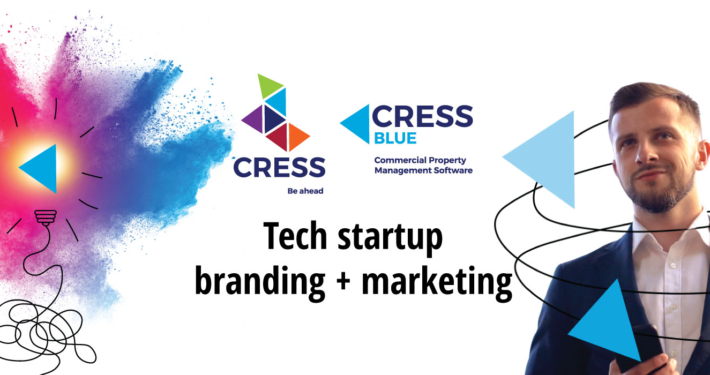 CRESSblue tech startup branding and marketing case study.