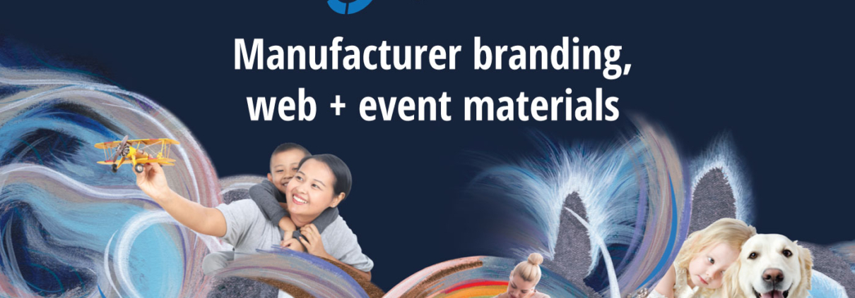 SignitePro manufacturer branding, web and event materials case study.