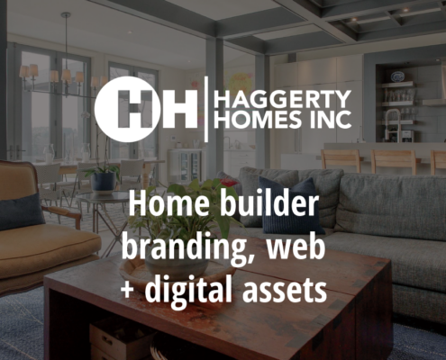 Custom home builder branding + web