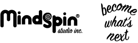 Mindspin Studio Inc. Branding and Digital Marketing Agency. Become What's Next.